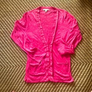 Banana Republic Pink Cashmere Cardigan